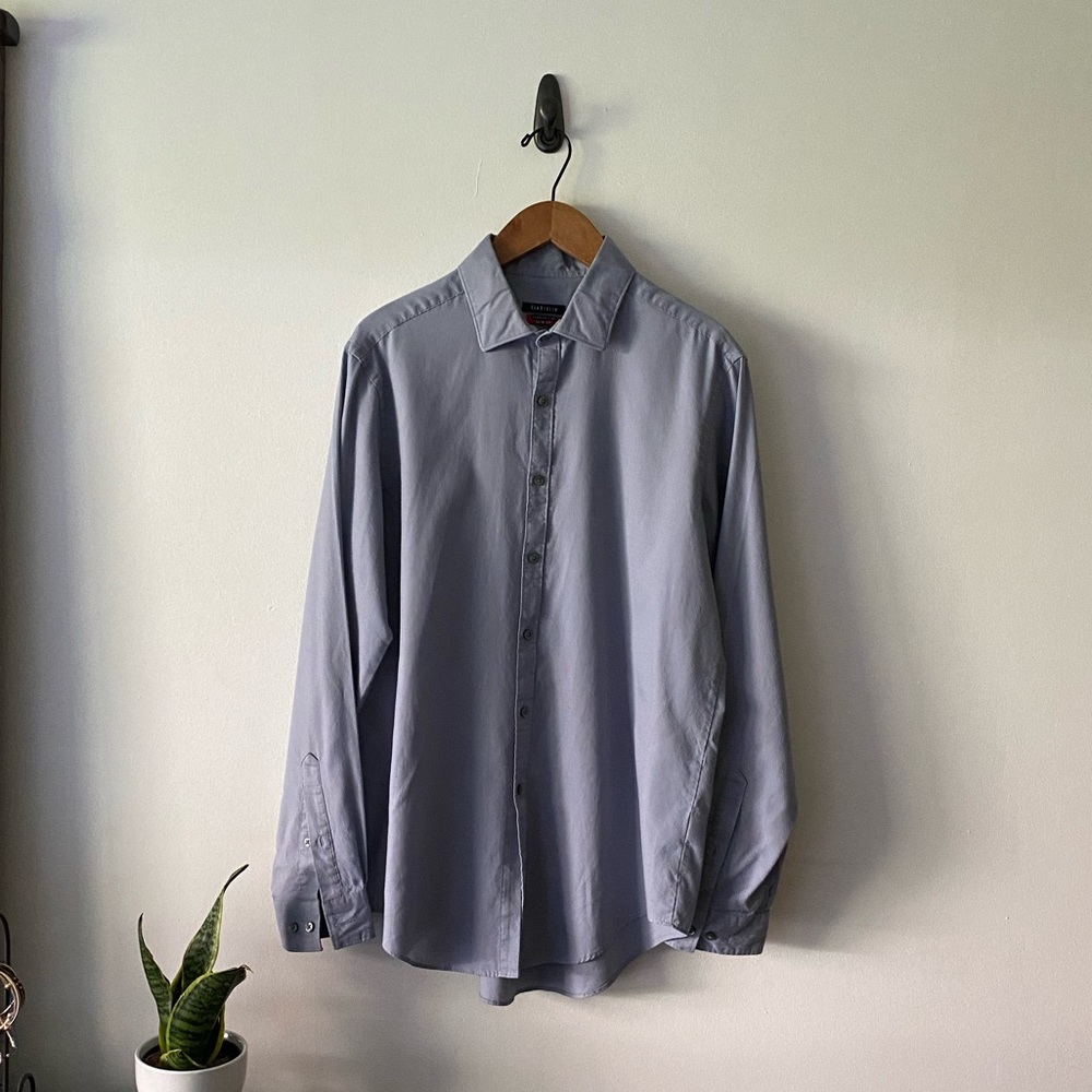 Van Heusen Slim Fit Collared Button-Up Shirt
